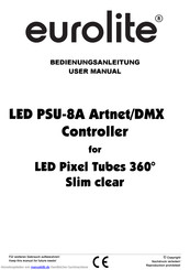 EuroLite LED PSU-8A Bedienungsanleitung