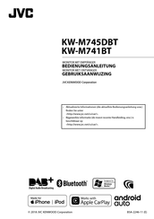 JVC KW-M745DBT Bedienungsanleitung