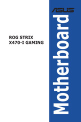 ASUS ROG Strix X470-I Gaming Bedienungsanleitung