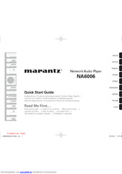 Marantz NA6006 Kurzanleitung