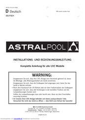Astralpool UVC-30AN Bedienungsanleitung