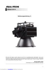 Aqua Medic LEDspot 400 W Bedienungsanleitung