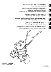 Agrimotor ROTALUX 52A-H50 Bedienungsanleitung
