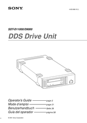 Sony SDT-D9000 Benutzerhandbuch