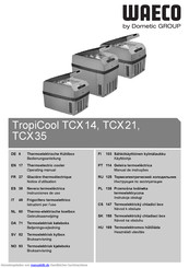 Waeco TropiCool TCX21 Bedienungsanleitung