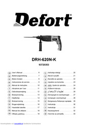 Defort DRH-800N-K Bedienungsanleitung