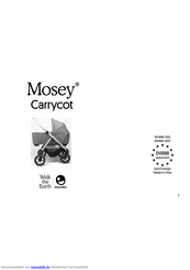 EasyWalker Mosey+ Carrycot Bedienungsanleitung