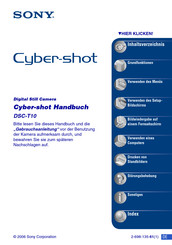 Sony Cyber-Shot DSC-T10 Handbuch