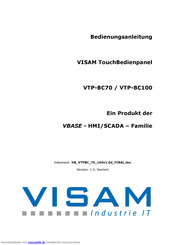 VisAm VTP-BC100 Bedienungsanleitung