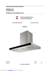 Pkm 8090GZ Bedienungsanleitung