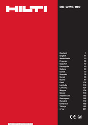 Hilti DD-WMS 100 Original Bedienungsanleitung