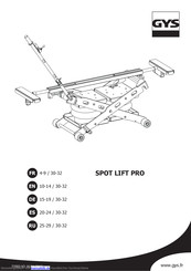 GYS SPOT LIFT PRO Handbuch