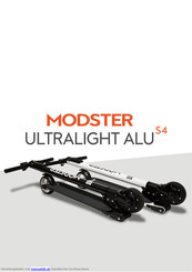 MODSTER Ultralight Alu S4 Serviceanleitung