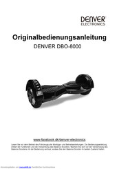Denver DBO-8000 Original Bedienungsanleitung