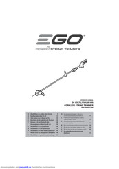 Ego Power+ ST1500E Bedienungsanleitung