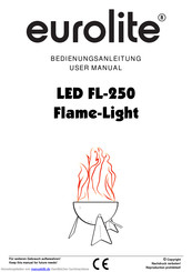 EuroLite LED FL-250 Bedienungsanleitung
