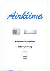 Airklima AK8590s Bedienungsanleitung