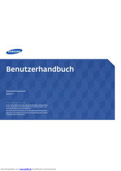 Samsung DB22D-T Benutzerhandbuch