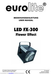 EuroLite LED FX-300 Bedienungsanleitung