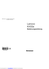 Lenovo K450e Bedienungsanleitung