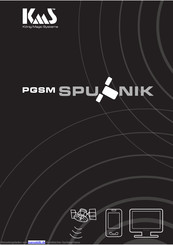 KMS MS-PGSM sputnik Bedienungsanleitung