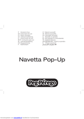 Peg-Perego Navetta Pop-Up Gebrauchsanleitung