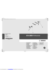 Bosch GTA 3800 Professional Originalbetriebsanleitung