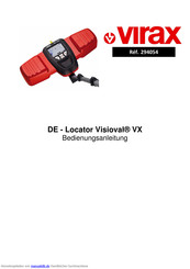 Virax Locator Visioval VX Bedienungsanleitung