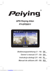 Peiying PY-GPS5011 Bedienungsanleitung