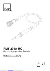Pmk PMT 201A-RO Bedienungsanleitung