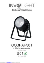 involight COBPAR30T Bedienungsanleitung