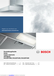 Bosch DUL62FA50 Gebrauchsanleitung