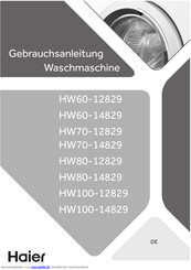 Haier HW60-12829 Gebrauchsanleitung