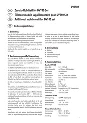Indexa DVT40M Bedienungsanleitung