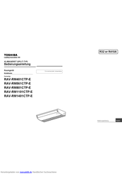Toshiba RAV-RM1101CTP-E Bedienungsanleitung