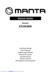 Manta KTL9230W Bedienungsanleitung