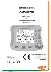 Amazone AMATRON+ Betriebsanleitung
