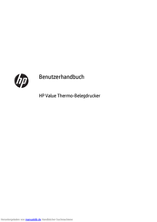 HP Value Thermo-Belegdrucker Benutzerhandbuch