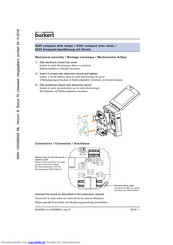 Burkert 8225 Bedienungsanleitung
