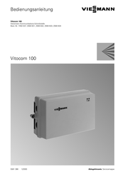 Viessmann VITOCOM 100 Bedienungsanleitung