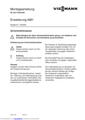 Viessmann Erweiterung AM1 Montageanleitung Für Die Fachkraft