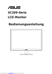 Asus VC209-Serie Bedienungsanleitung