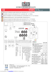 Ditec VIVAH IP176 Installationsanleitung