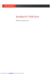 Plantronics BackBeat FIT 3100 Serie Bedienungsanleitung