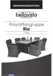 BellaVista Ria Bedienungsanleitung