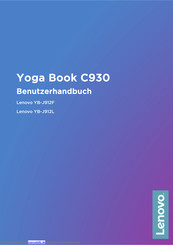 Lenovo Yoga Book C930 YB-J912F Benutzerhandbuch