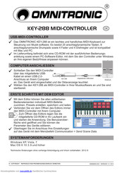 Omnitronic KEY-288 Bedienungsanleitung