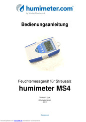 humimeter MS4 Bedienungsanleitung