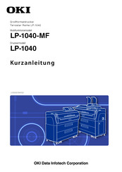 Oki LP-1040-MF Kurzanleitung