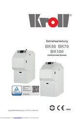 Kroll BK50 Betriebsanleitung